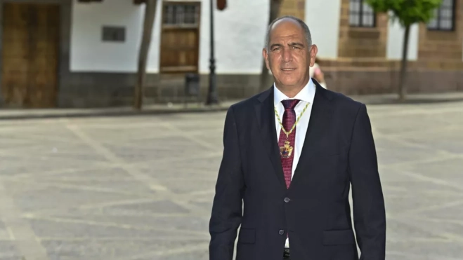 Sergio Nuez, alcalde de Teror / AYUNTAMIENTO DE TEROR Sergio Nuez, alcalde de Teror / AYUNTAMIENTO DE TEROR