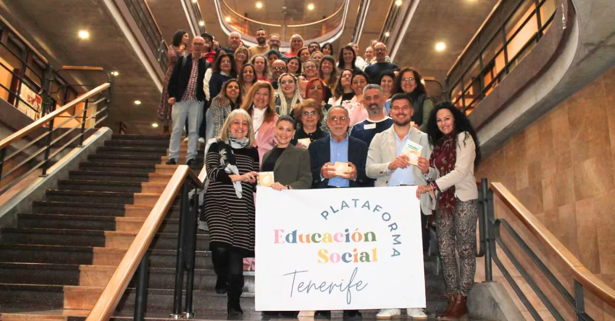 Primer aniversario de la Plataforma de Educadores Sociales de Tenerife. / CEDIDA 