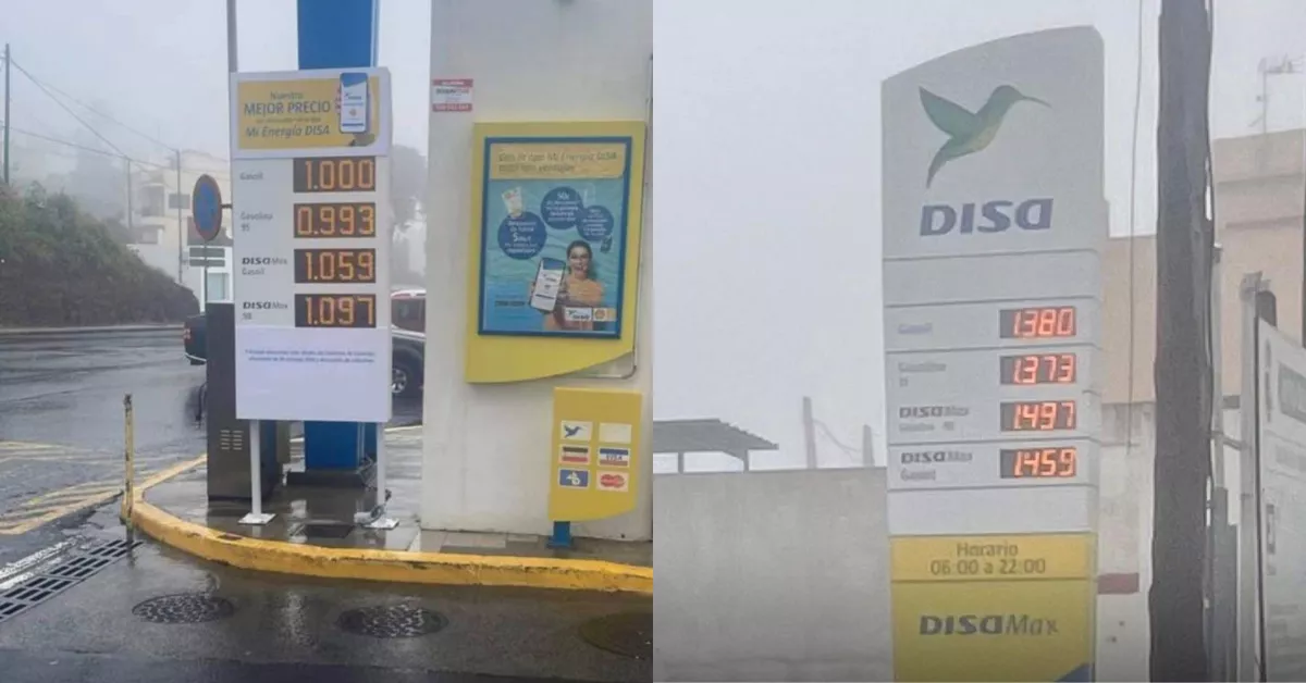 Gasolineras de Valverde y El Pinar/ RRSS