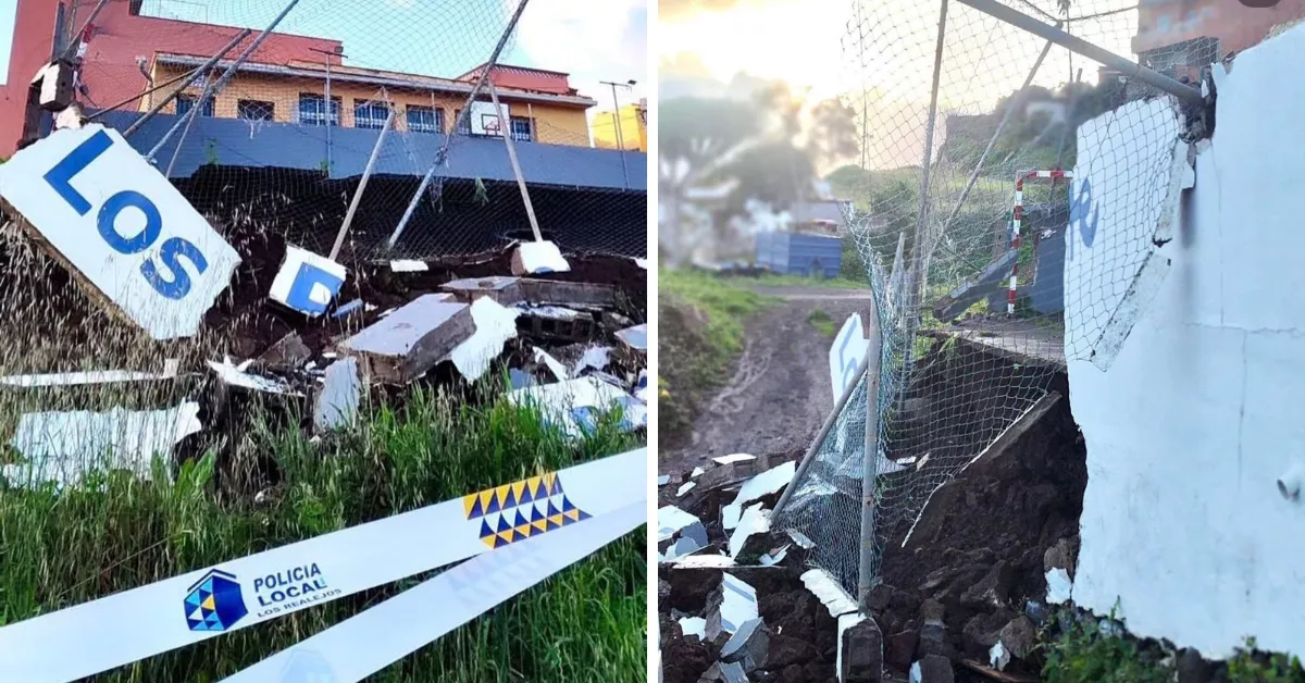 Diseño sin título   2025 04 09TLa borrasca 'Olivier' destroza el muro de un polideportivo en Los Realejos./ AYTO. LOS REALEJOS125741.458