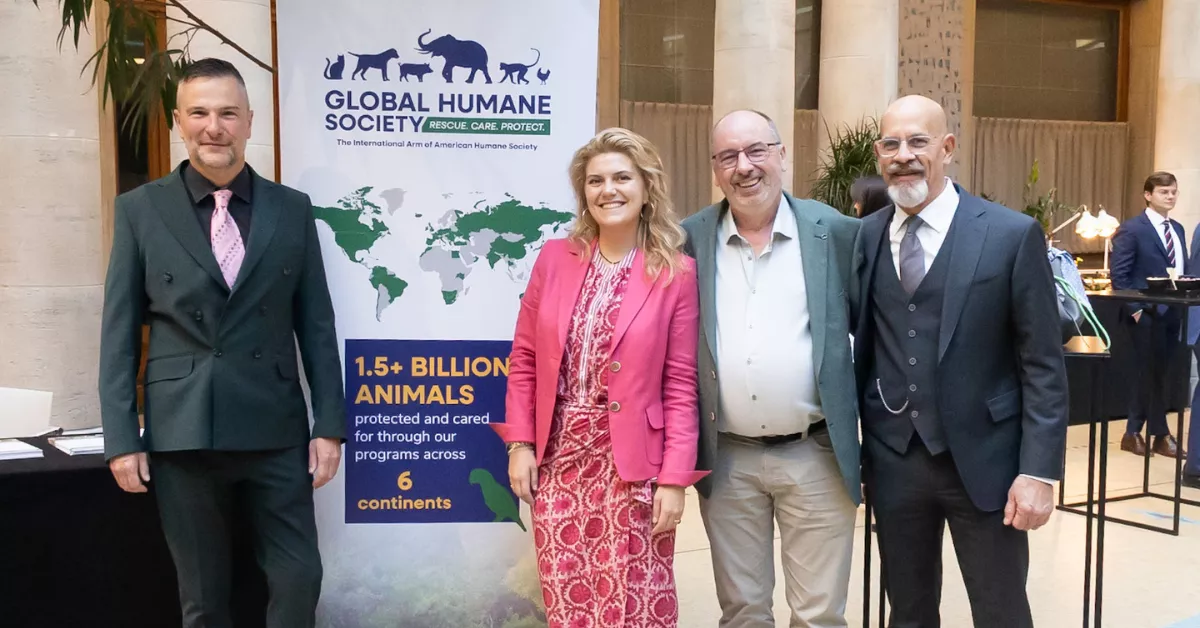 Loro Parque reafirma su compromiso con el bienestar animal en el Parlamento Europeo./ CEDIDA