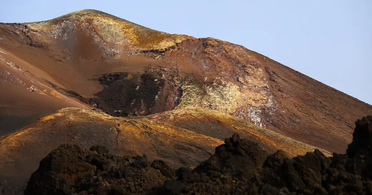 Imagen del volcán de La Palma / EFE