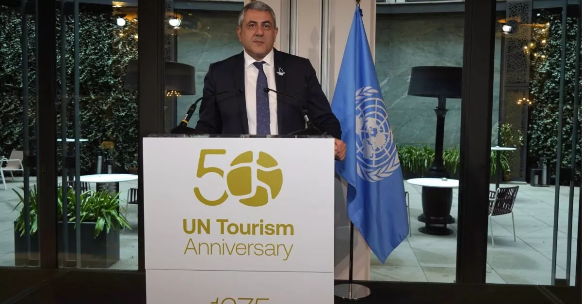 El secretario general de ONU Turismo, Zurab Pololikashvili./ SERVIMEDIA