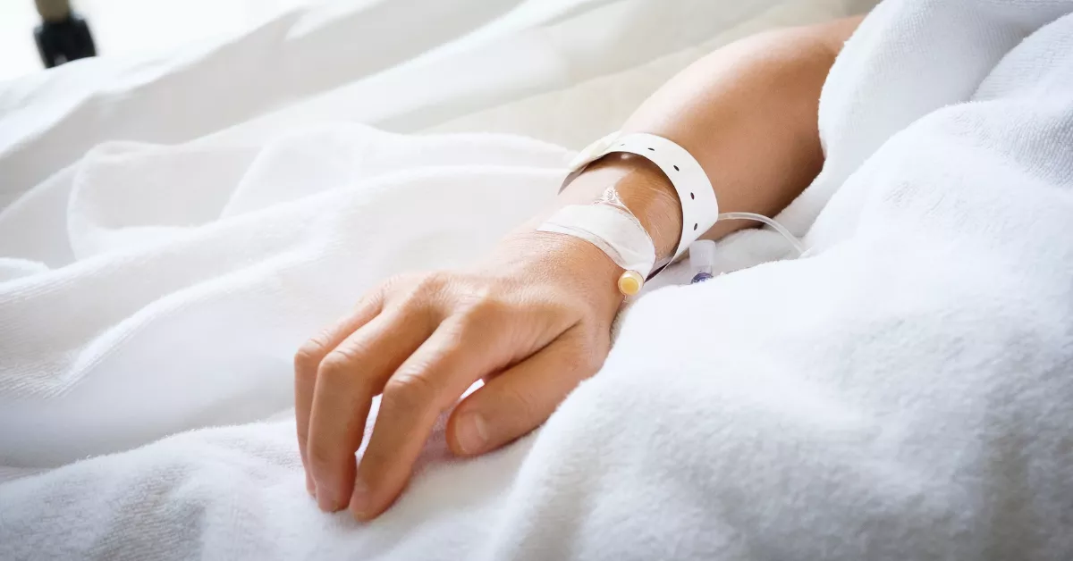 Una persona en uno de los hospitales privados de Canarias. / IMAGEN DE LA RED