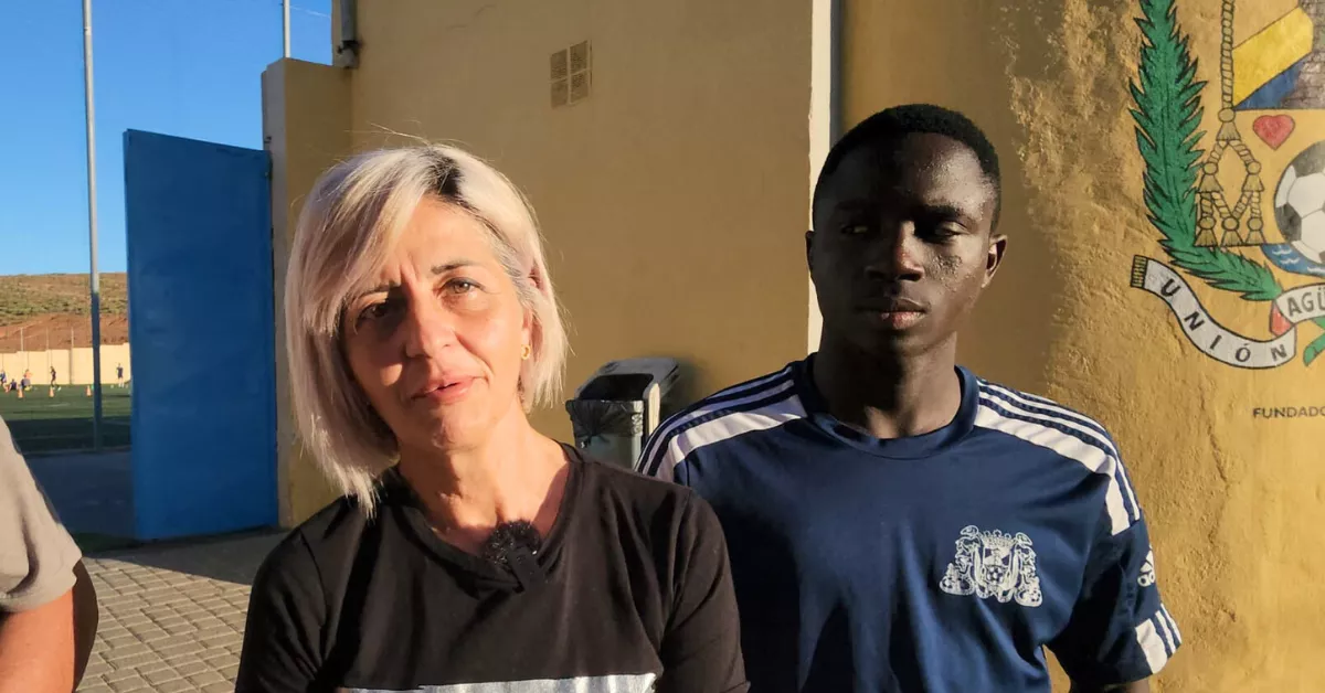 Moussa Traore y Delia González futuro Canarias inmigración |CEDIDA