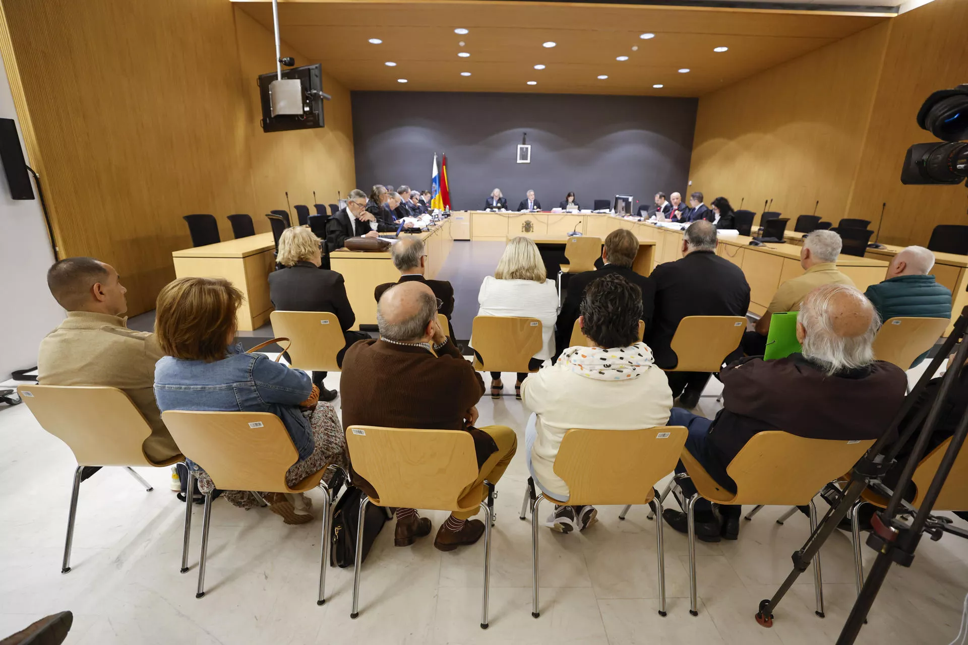 Imagen del juicio del 'caso Fundescan'. / ELVIRA URQUIJO A.-EFE. / 