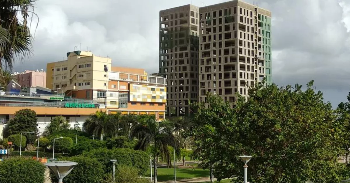 Torres del Canódromo, en Las Palmas de Gran Canaria./ ARCHIVO