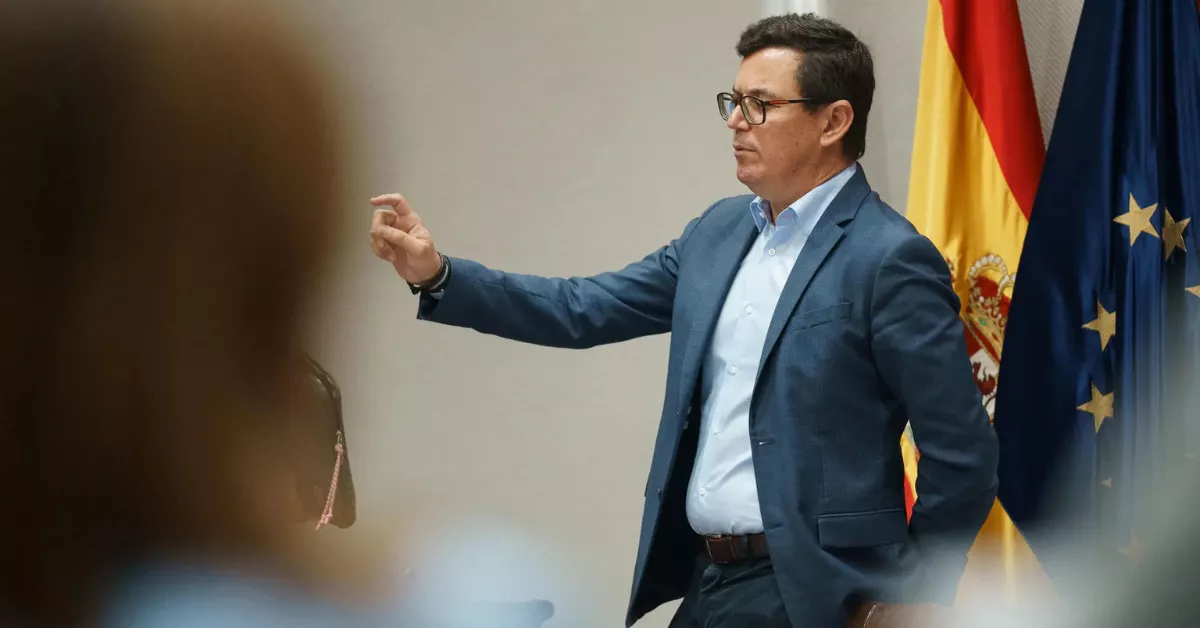 Pablo Rodríguez, consejero de Obras Públicas, Vivienda y Movilidad del Gobierno de Canarias / EFE - RAMÓN DE LA ROCHA