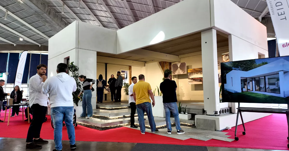 Vivienda modular de Prefabricados Teide que se puede visitar en la feria Construye 2025. 