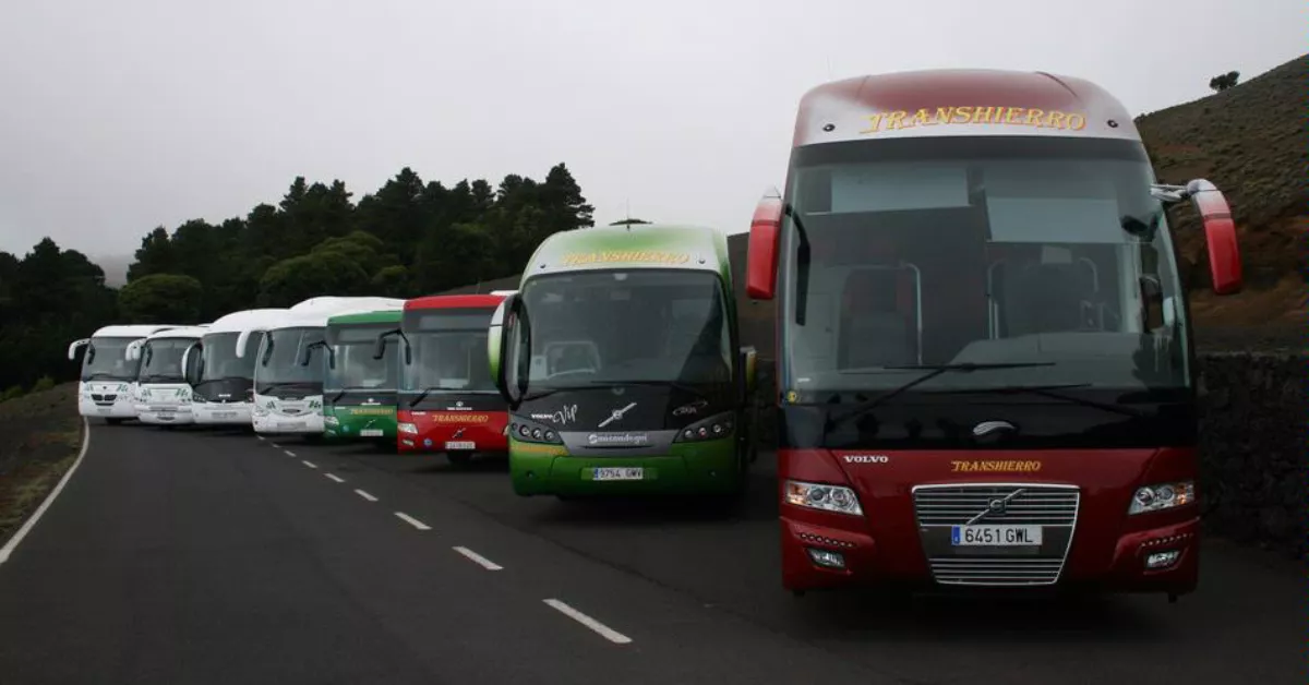 Flota de guaguas de TransHierro/TRANSHIERRO