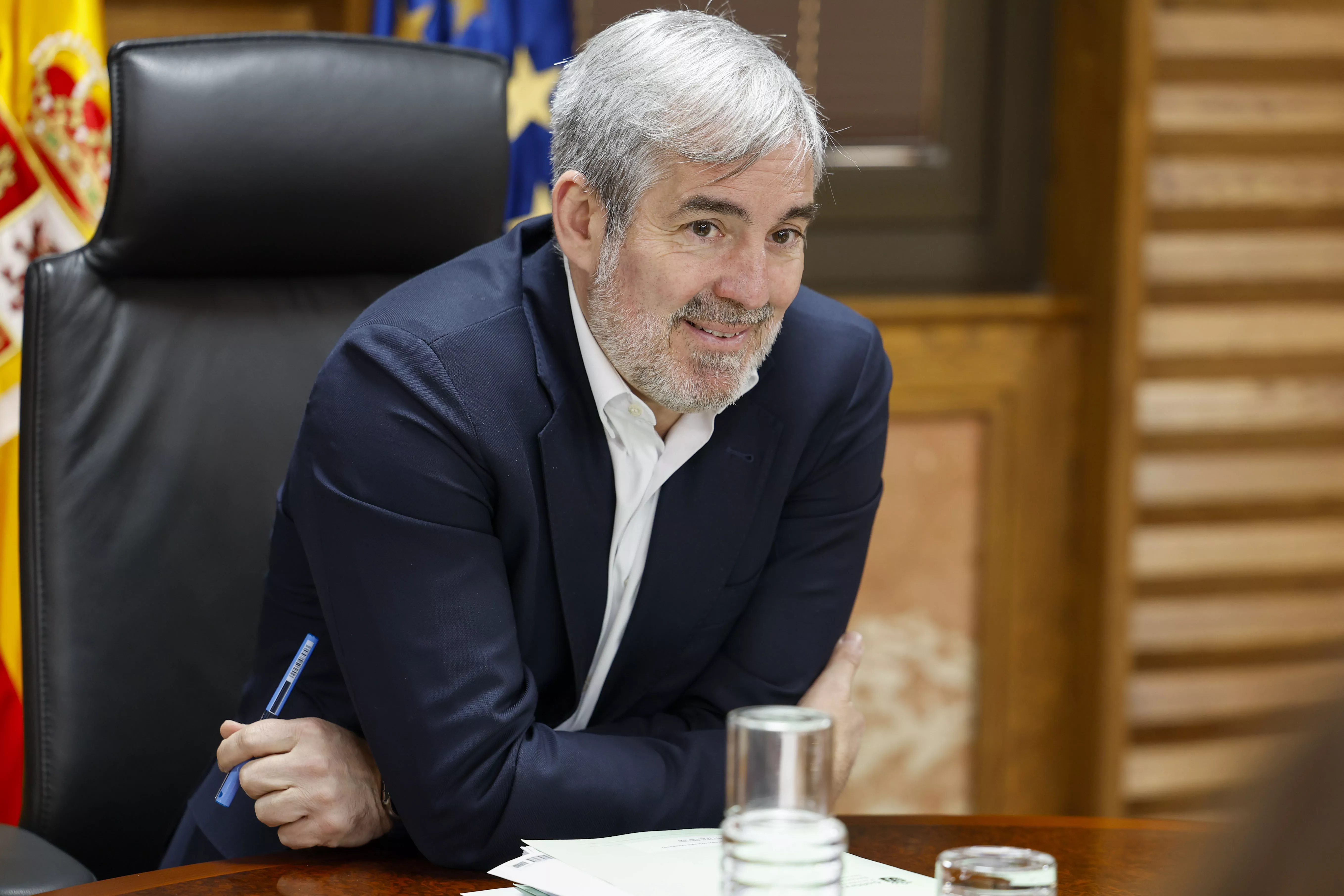 El presidente del Gobierno de Canarias, Fernando Clavijo. / ELVIRA URQUIJO A.-EFE