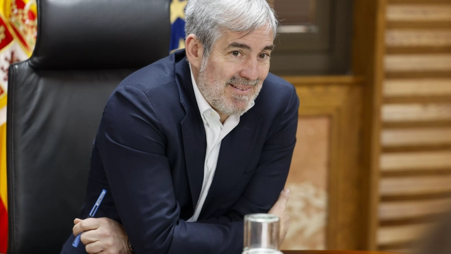 El presidente del Gobierno de Canarias, Fernando Clavijo. / ELVIRA URQUIJO A.-EFE