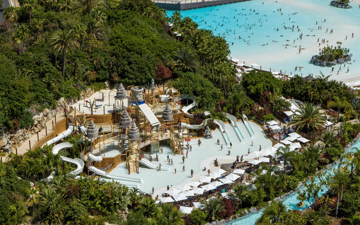 El parque Siam Park, en Adeje./ ARCHIVO