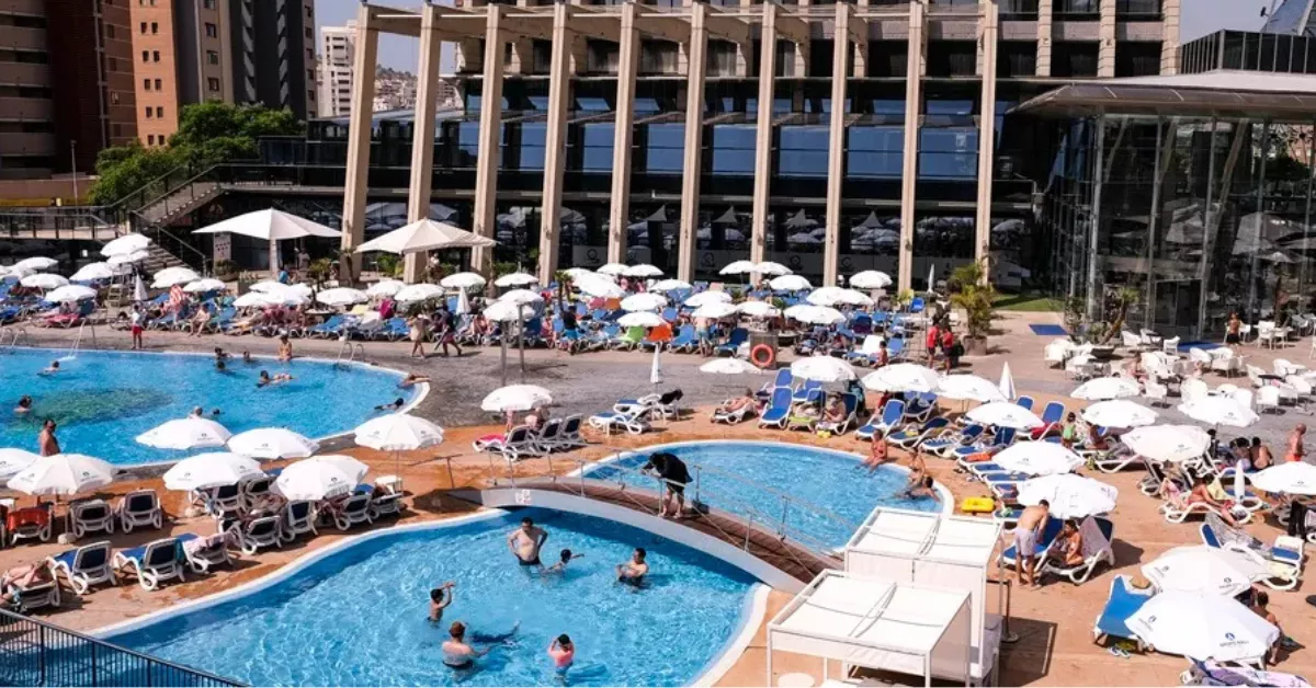 Imagen de personas en un hotel / ARCHIVO