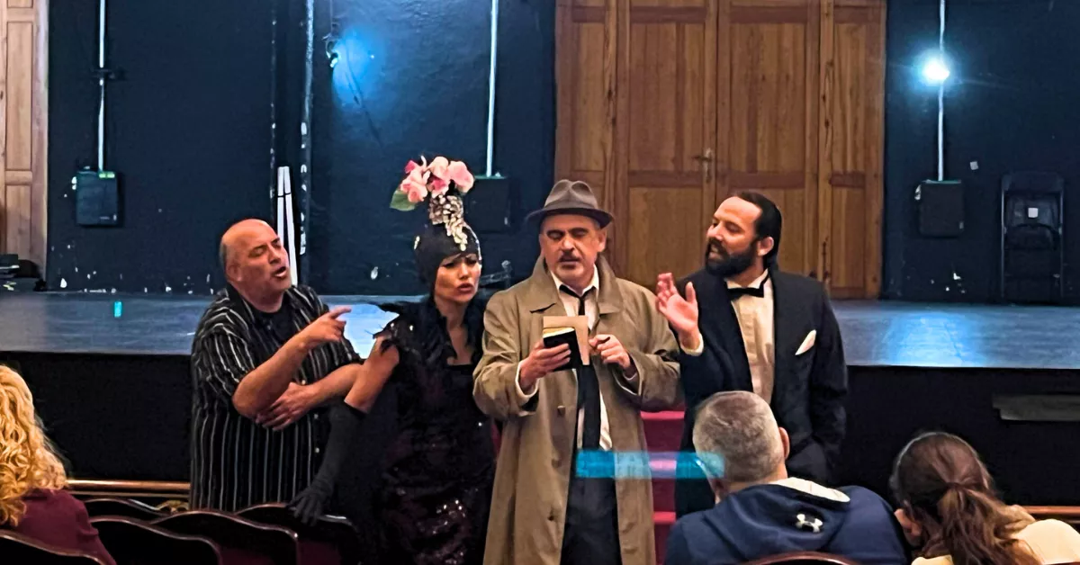 Momento de la ruta de Asesinato en el Leal. /AH