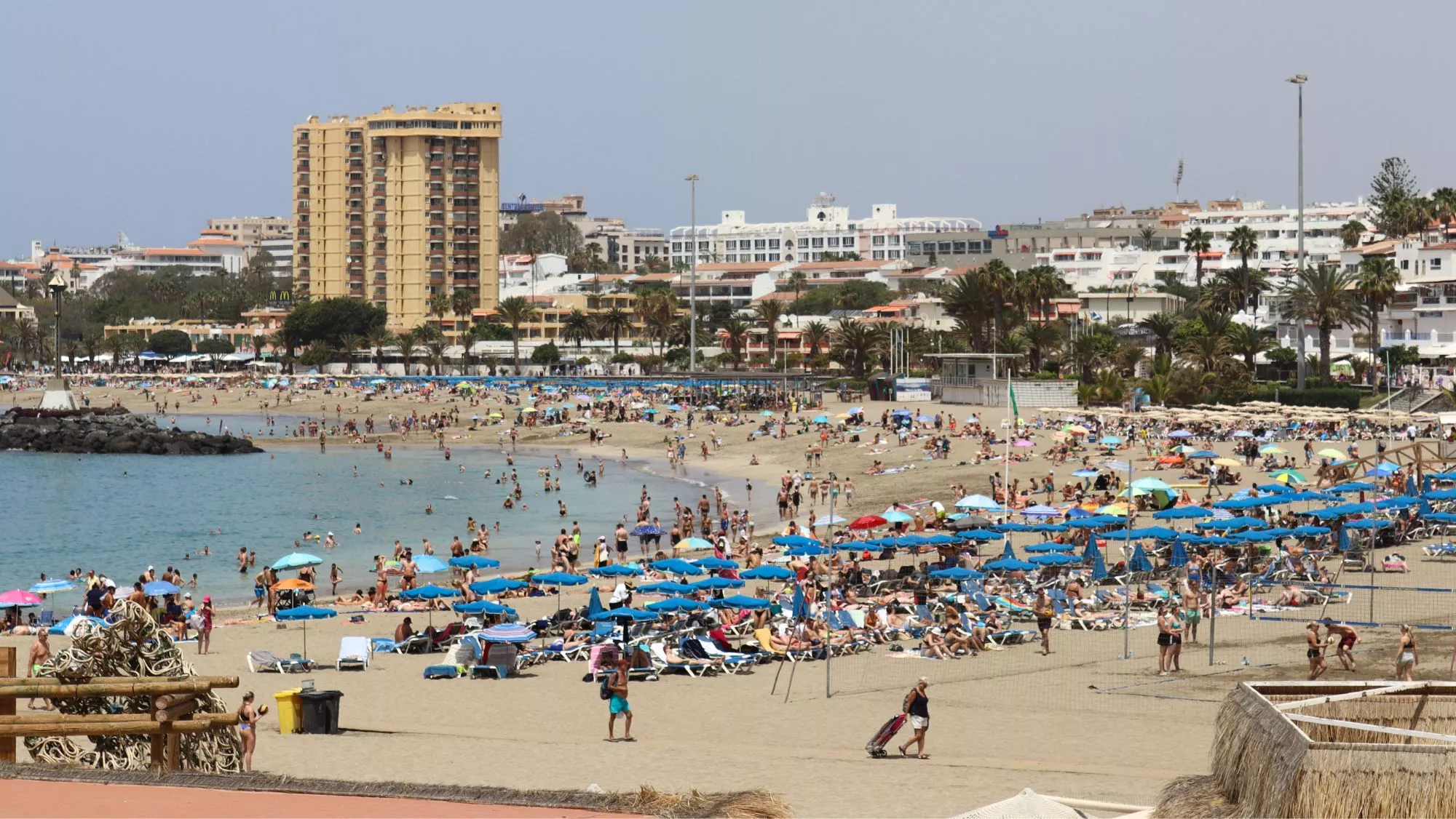 Una de las principales zonas turística de Tenerife. / ATLÁNTICO HOY