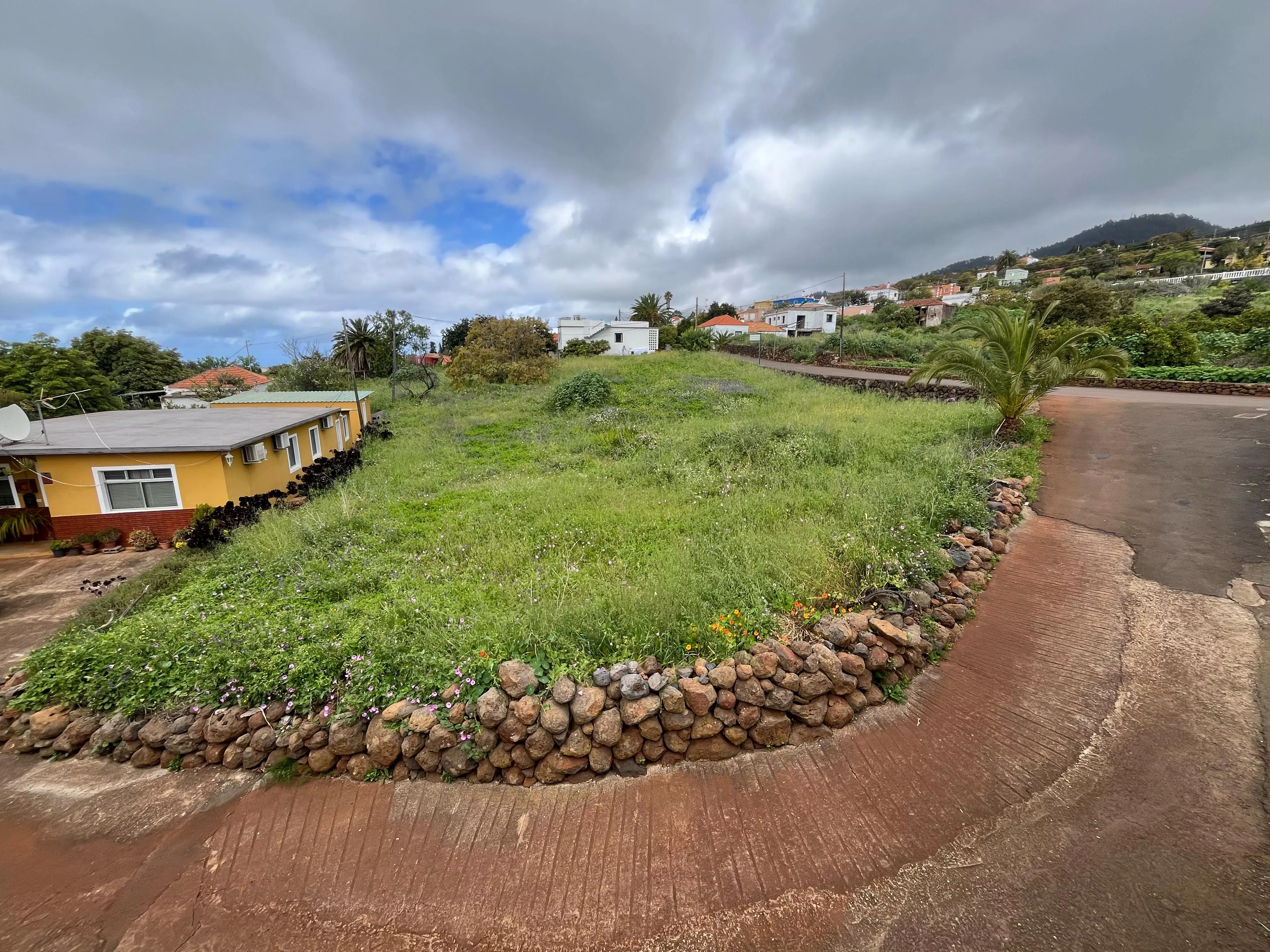Parcela donde se situará el Centro de Día de Puntagorda| CABILDO DE LA PALMA