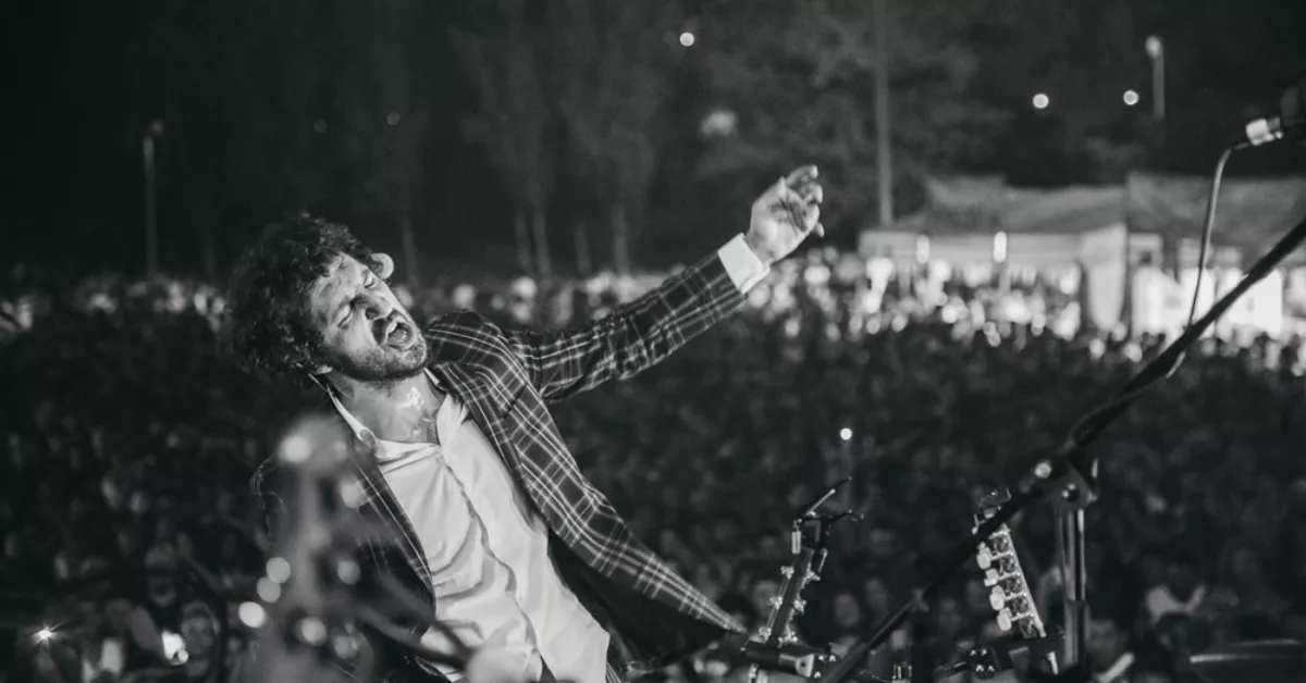 El artista Marwán durante uno de sus conciertos de la gira / AH