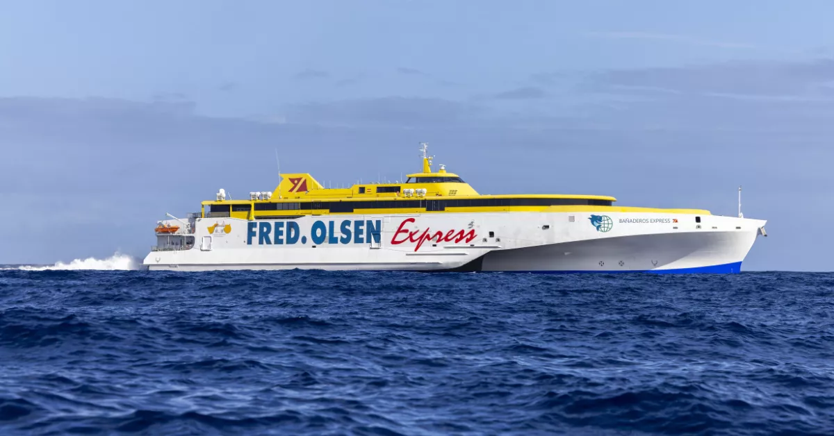 Un barco de Fred. Olsen Express./ CEDIDA