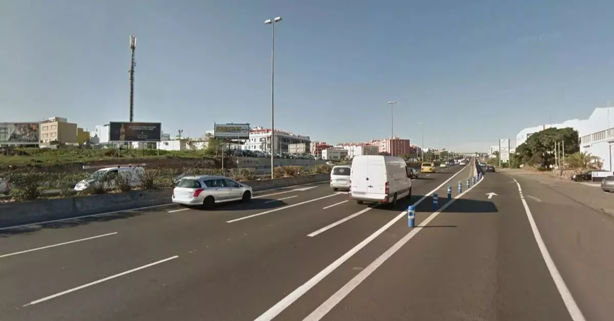 Imagen de una carretera en Canarias / GOOGLE MAPS