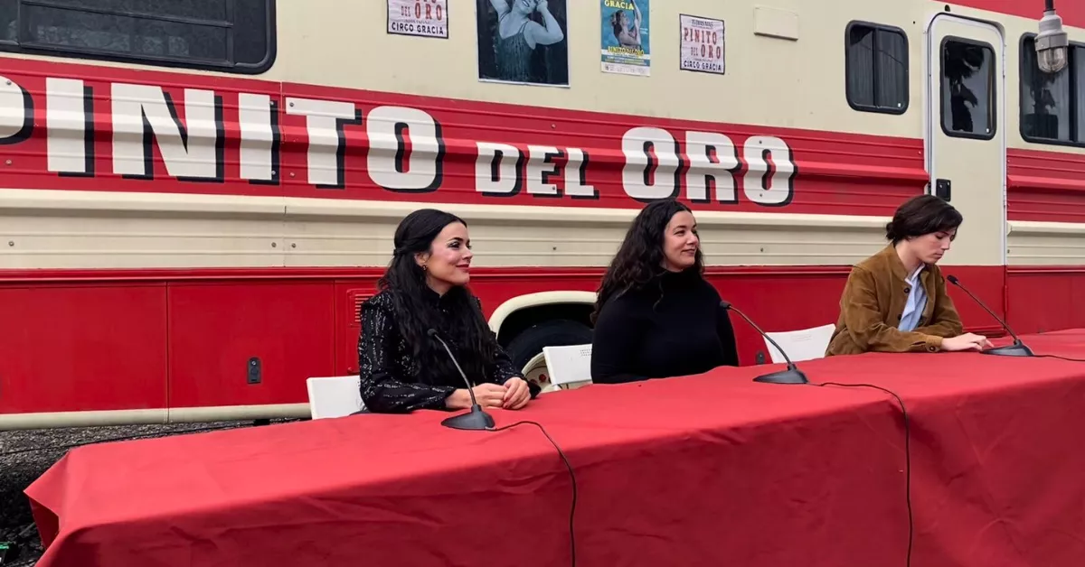 Rueda de prensa sobre los detalles del rodaje de 'Tal vez', la película que reimagina el romance entre Pinito del Oro y Natalia Sosa / AH