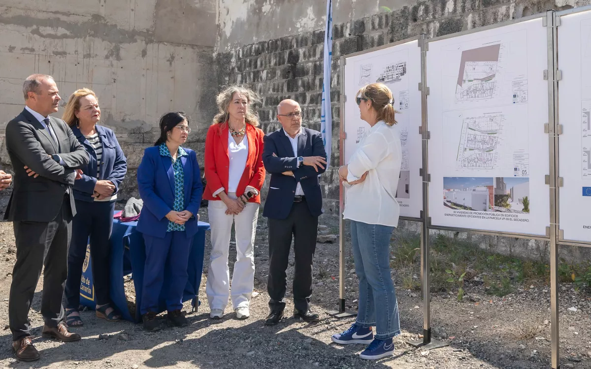 Comienzan las obras de 63 viviendas públicas en El Secadero con alquileres desde 250 euros. / CABILDO DE GRAN CANARIA
