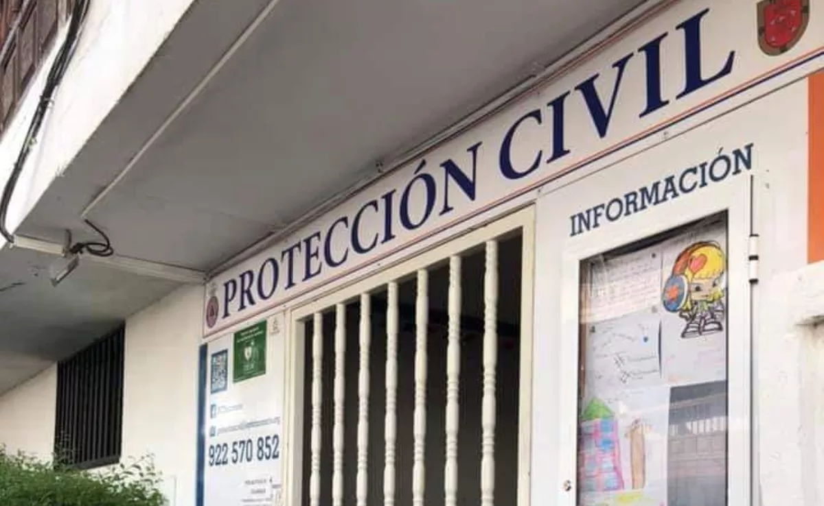 Exterior de las instalaciones de la Protección Civil de Tacoronte. / PROTECCIÓN CIVIL DE TACORONTE