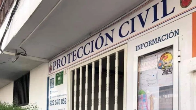 Exterior de las instalaciones de la Protección Civil de Tacoronte. / PROTECCIÓN CIVIL DE TACORONTE