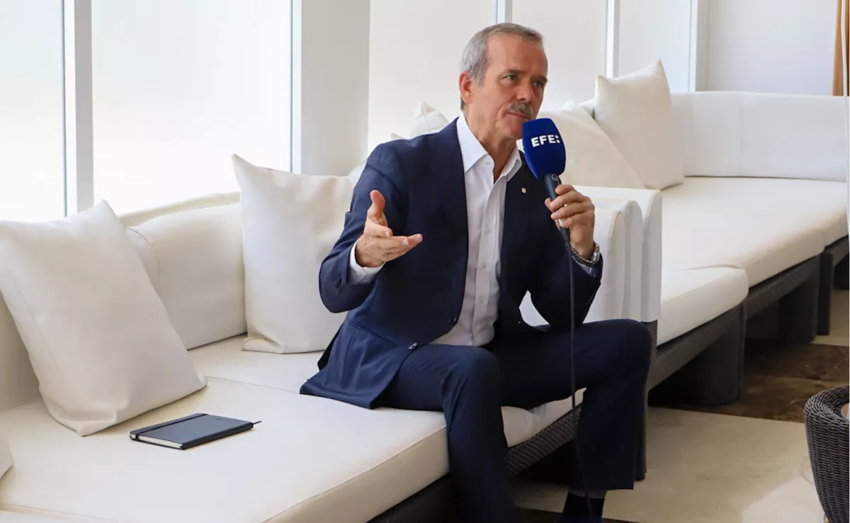 El excomandante de la Estación Espacial Internacional y primer canadiense en el espacio, Chris Hadfield  EFE   LUIS G MORERA