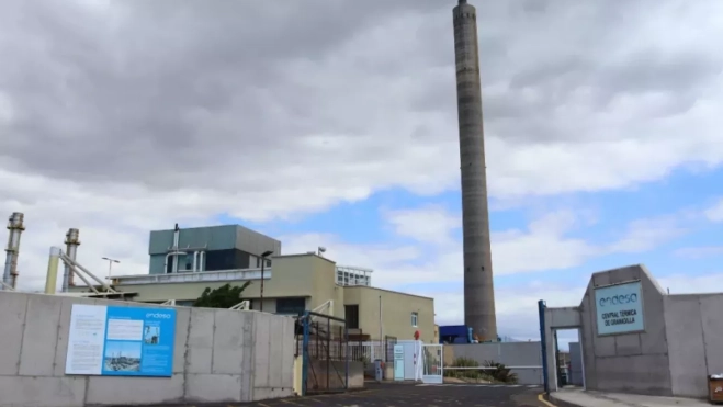 Central térmica de Granadilla, de Endesa.AINOHA CRUZ AH
