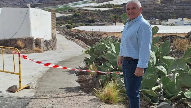 El alcalde de La Aldea, Pedro Suárez / AYUNTAMIENTO DE LA ALDEA