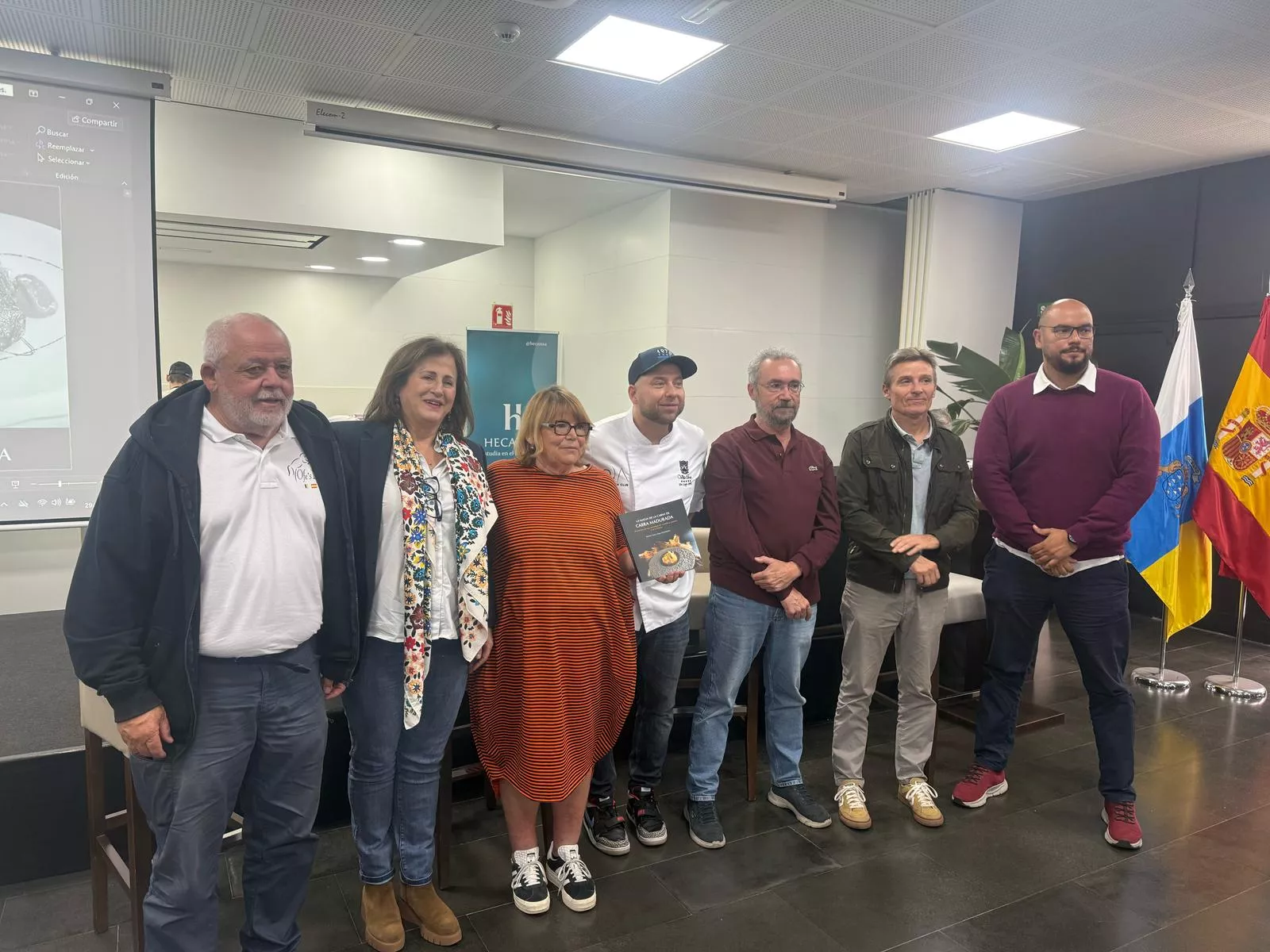 Presentación del libro "La magia de la carne de cabra madurada. Resultados de una investigación científica pionera y su recetario'. / ATLÁNTICO HOY - ALBA MARICHAL