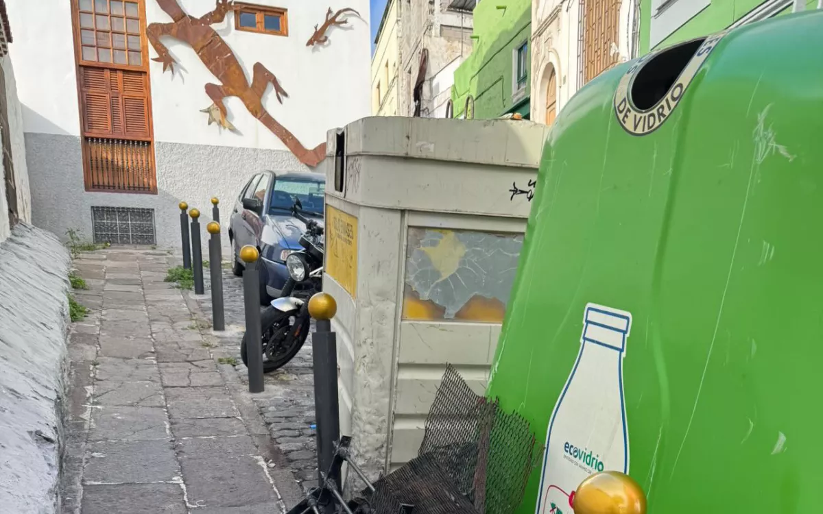 Huelga indefinida en la recogida de basura selectiva: sin acuerdo en Las Palmas de Gran Canaria. / AH