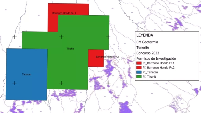 Terrenos donde se llevarán a cabo los sondeos 
