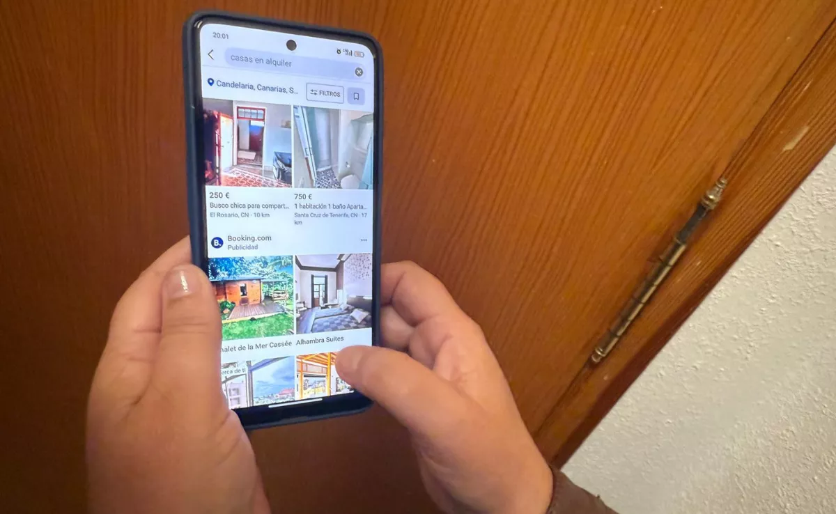 Persona buscando vivienda de alquiler. / ATLÁNTICO HOY