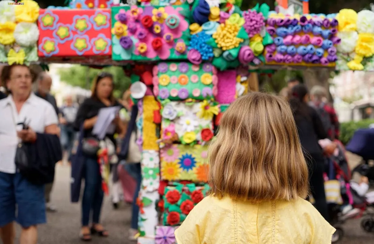 Imagen de una cruz en Santa Cruz de Tenerife. / AYUNTAMIENTO DE SANTA CRUZ DE TENERIFE