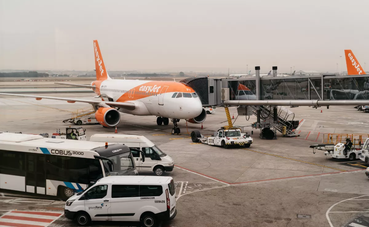 Un avión de Easyjet. / IMAGEN DE LA RED