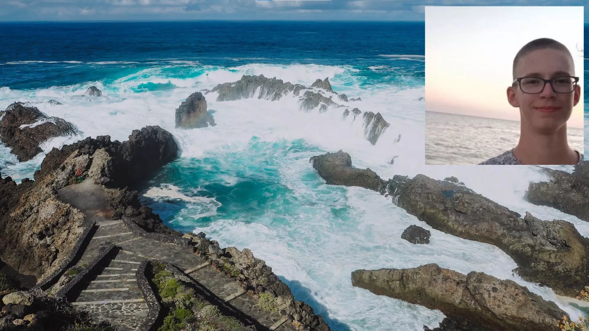 Cartel de búsqueda de Arek compartido por  Canarias, 1500 Km de Costa. / CEDIDA