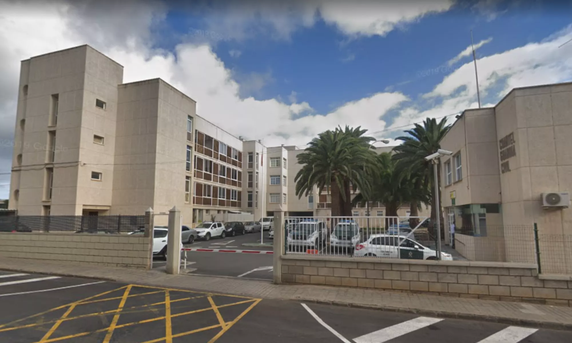  Dependencias de la Guardia Civil de Santa María de Guía, donde se ha presentado el agresor que ha causado el fallecimiento de otro hombre. GOOGLE MAPS