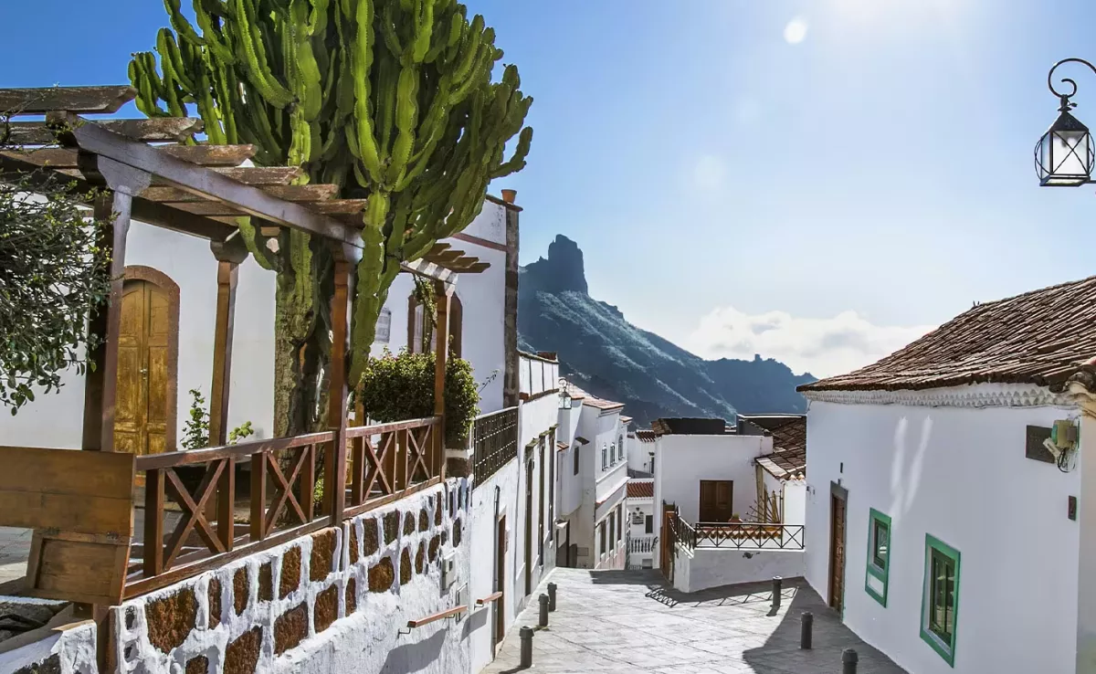 Imagen de Tejeda, pueblo canario en el que se grabó 'Black Mirror' / TURISMO DE ESPAÑA