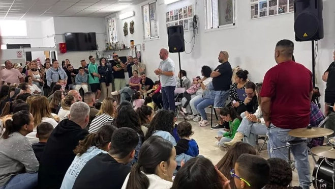 Yerai Lorenzo en ensayos del Carnaval. / CEDIDA Yerai Lorenzo en ensayos del Carnaval. / CEDIDA
