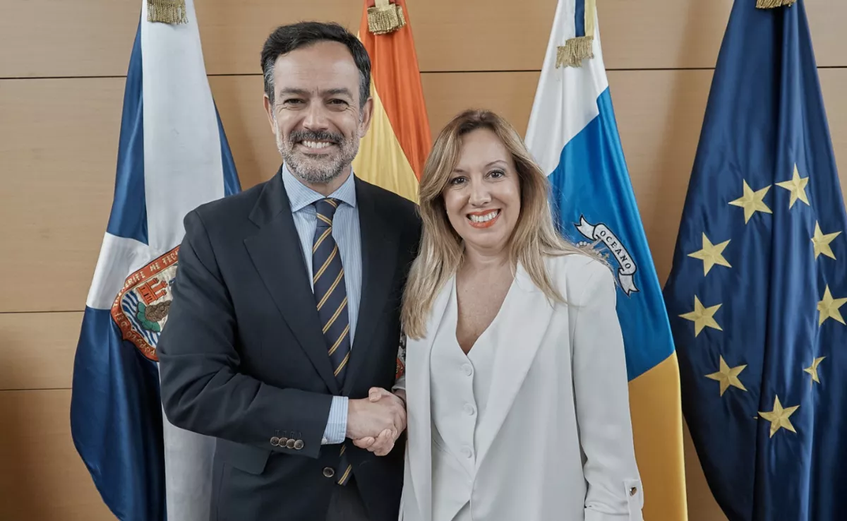 Rosa Dávila y Lope Afonso Pacto de gobierno insular |CEDIDA