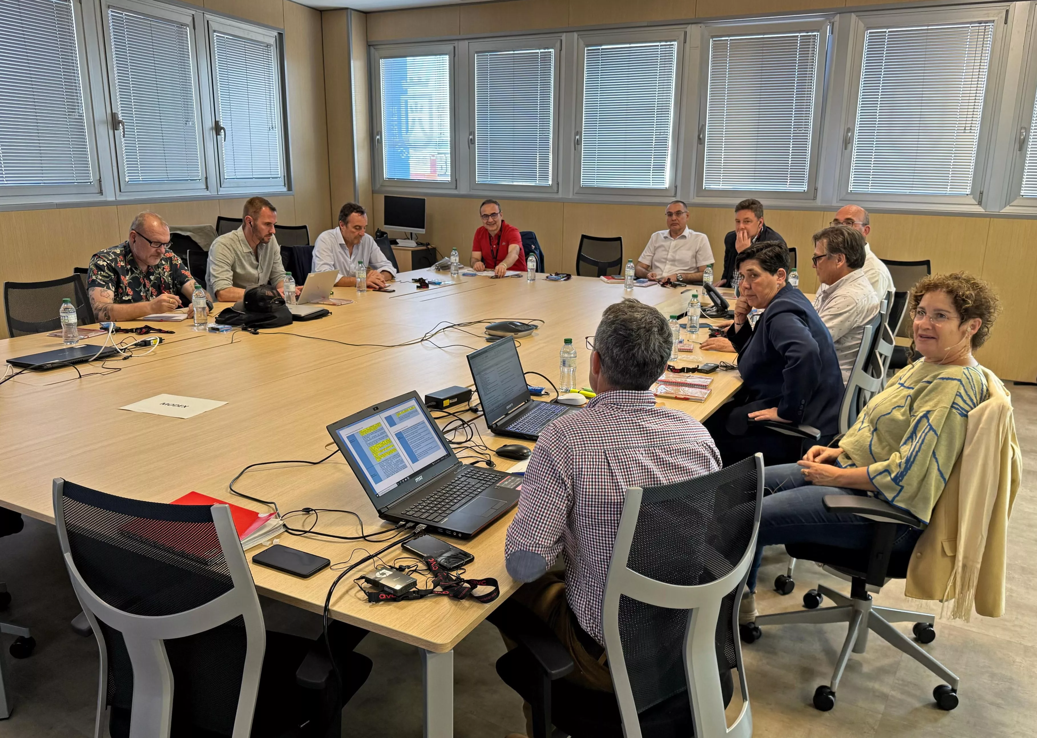 Preparación del simulacro en Tenerife. / CABILDO DE TENERIFE