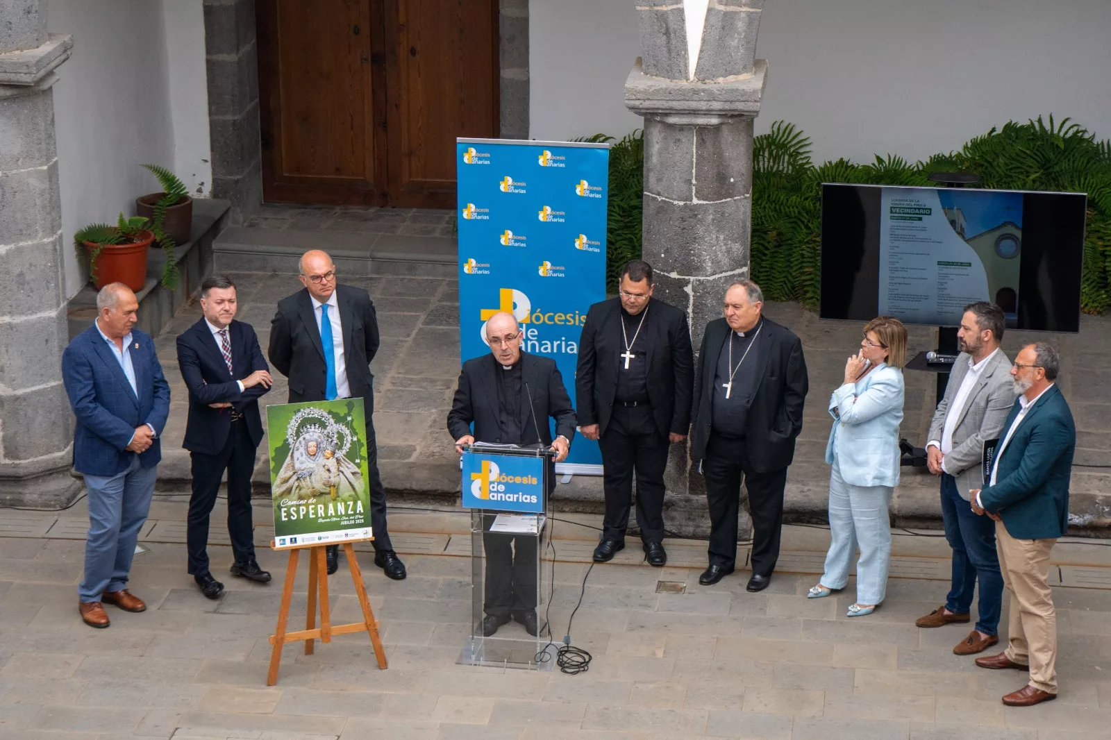 Presentación oficial del programa de actos de la 52ª Bajada de Nuestra Señora del Pino. / CEDIDA
