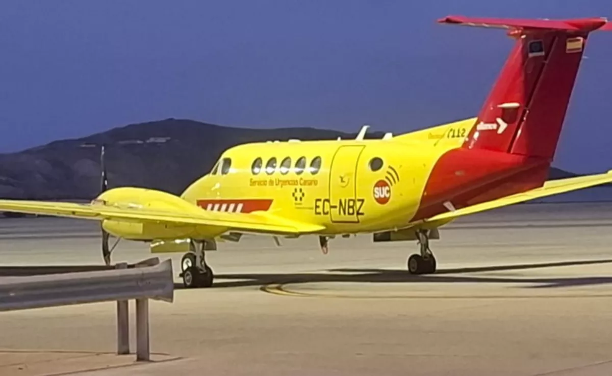 Avión medicalizado |GOBIERNODECANARIAS