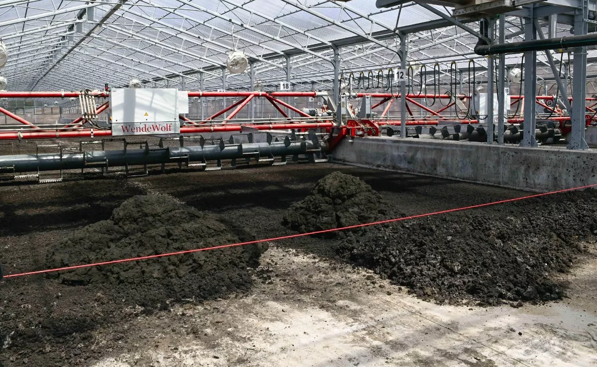 Secado de lodos en Tenerife. / CEDIDA