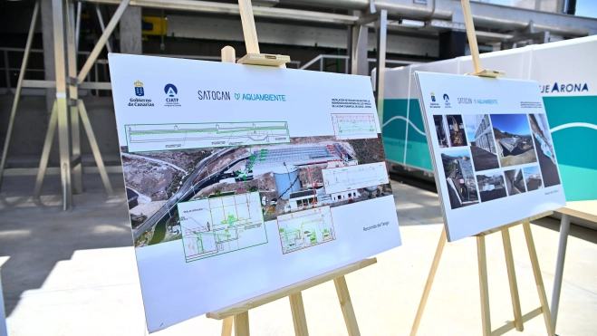 Secado de fangos EDAR Adeje Arona 4