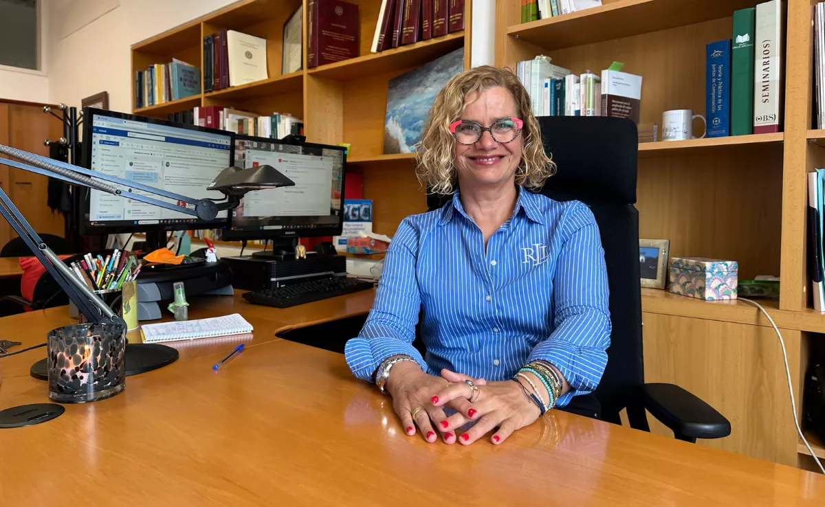 Carmen Esther Falcón, profesora de la ULPGC / ATLÁNTICO HOY - MARCOS MORENO Carmen Esther Falcón, profesora de la ULPGC / ATLÁNTICO HOY - MARCOS MORENO