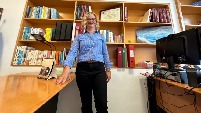 Carmen Esther Falcón, profesora de la ULPGC / ATLÁNTICO HOY - MARCOS MORENO Carmen Esther Falcón, profesora de la ULPGC / ATLÁNTICO HOY - MARCOS MORENO