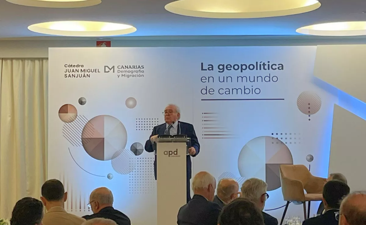 Eduardo Serra durante la ponencia. /AH